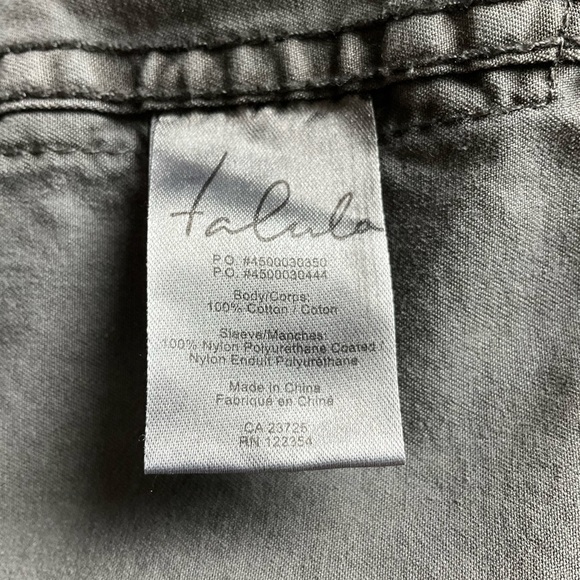 Talula Trooper Balfour Jacket with Leather Sleeves - XS - Picture 7 of 8